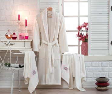 canvas-bathrobe-set